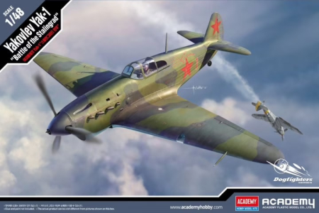Kituri machete - Academy 12343 - 1:48 Yakovlev Yak-1 "Battle of the Stalingrad"