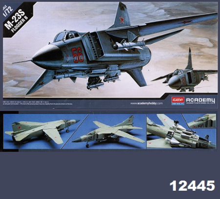 Academy 12445 - 1:72 Mig 23S FLOGGER-B [1]