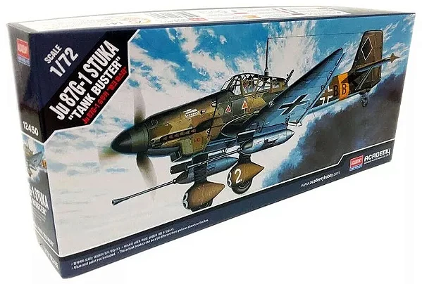 Noutati - Academy 12450 - 1:72 JU-87G STUKA "TANK BUSTER"