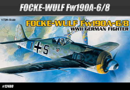 Kituri machete - Academy 12480 - 1:72 FOCKE-WULF FW190A-6/8