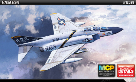 Kituri machete - Academy 12529 - 1:72 USN F-4J "VF-84 Jolly Rogers"