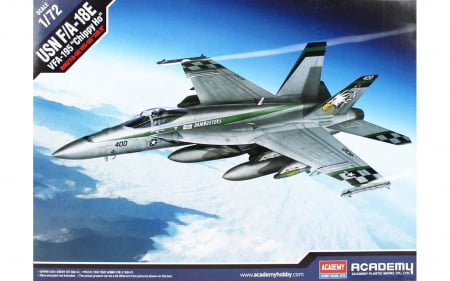 Kituri machete - Academy 12565 - 1:72 USN F/A-18E "VFA-195 Chippy Ho"