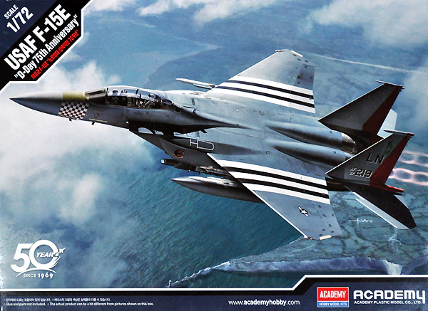 Kituri machete - Academy 12568 - 1:72 USAF F-15E "D-Day 75th Anniversary"