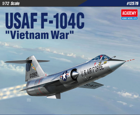 Aero militare - Academy 12576 - 1:72 USAF F-104C "Vietnam War"