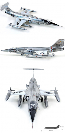 Academy 12576 - 1:72 USAF F-104C "Vietnam War" [1]