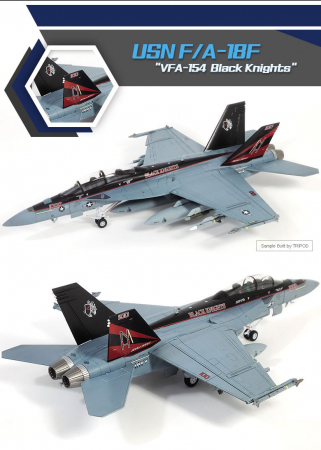 Academy 12577 - 1:72 USN F/A-18F "VFA-154 Black Knight" [1]