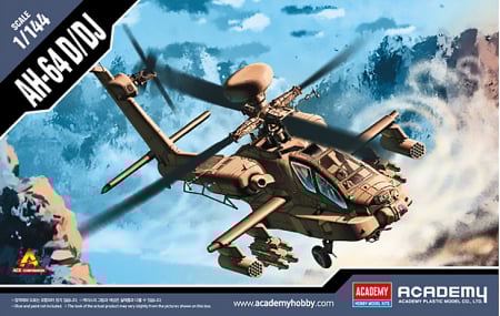 Kituri machete - Academy 12625 - 1: 144 AH-64D/DJ