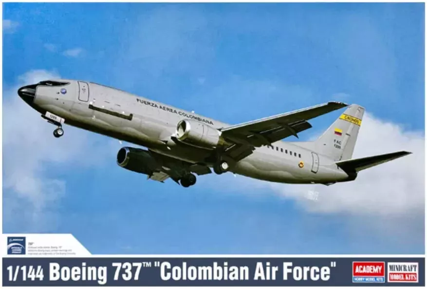Avioane - Academy 12639 - 1:144 Boeing 737 "Colombian Air Force"