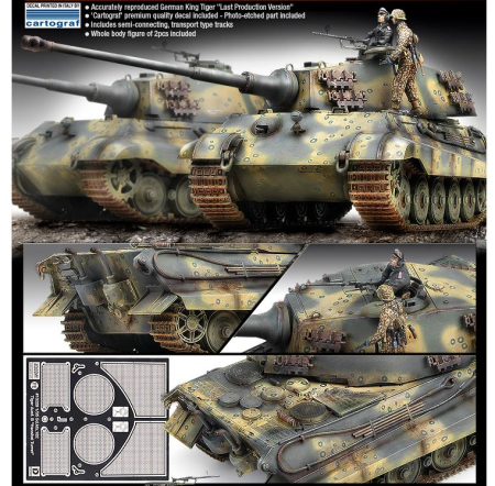 Academy 13229 - 1:35 German King Tiger "Last Production" [1]