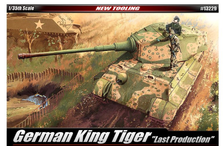 Kituri machete - Academy 13229 - 1:35 German King Tiger "Last Production"