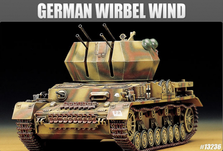 Kituri machete - Academy 13236 - 1:35 GERMAN WIRBEL WIND