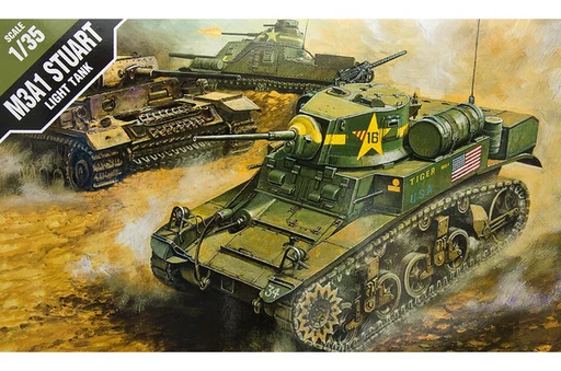 Noutati - Academy 13269 - 1:35 US M3A1 Stuart Light Tank