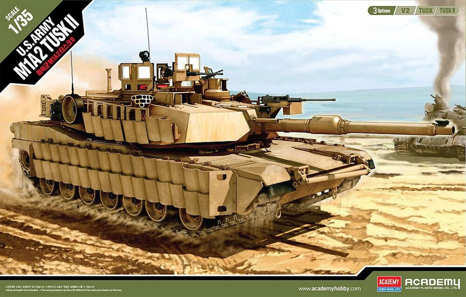 Noutati - Academy 13298 - 1:35 U.S. Army M1A2 TUSK II