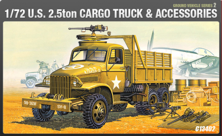 Kituri machete - Academy 13402 - 1:72 US CARGOTRUCK & ACCESSORY