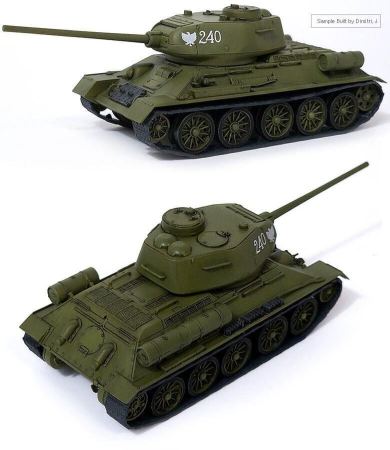 Academy 13421 - 1:72 Soviet Medium Tank T-34-85 [1]