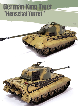 Academy 13423 - 1:72 German King Tiger "Henschel Turret" [1]