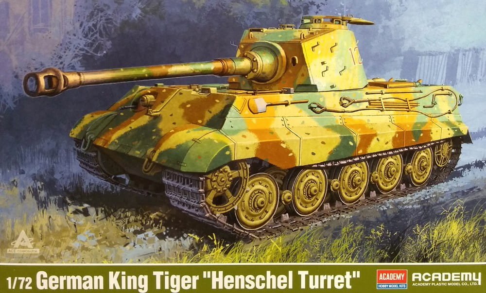 Noutati - Academy 13423 - 1:72 German King Tiger "Henschel Turret"