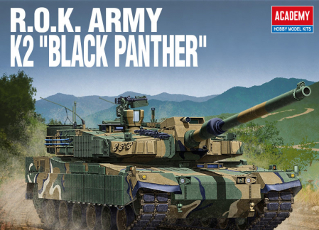 Kituri machete - Academy 13511 - 1:35 ROK ARMY K2 BLACK PANTHER