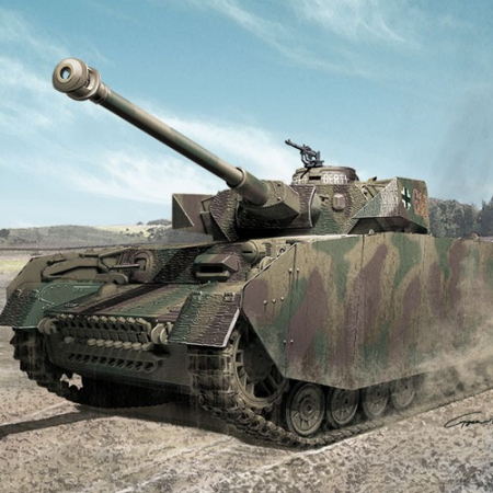 Kituri machete - Academy 13516 - 1:35 German Pz.Kpfw.IV Ausf.H "Ver. MID"