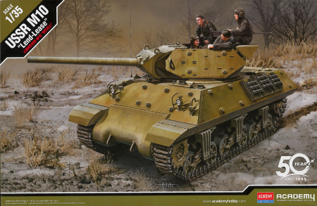 Kituri machete - Academy 13521 - 1:35 USSR M10 "Lend-Lease"