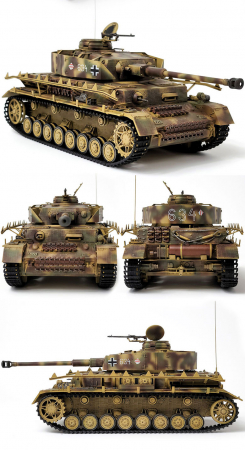 Academy 13528 - 1:35 German Panzer IV Ausf.H "Ver.Late" [2]