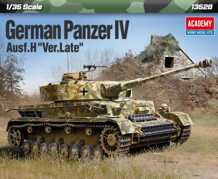 Kituri machete - Academy 13528 - 1:35 German Panzer IV Ausf.H "Ver.Late"