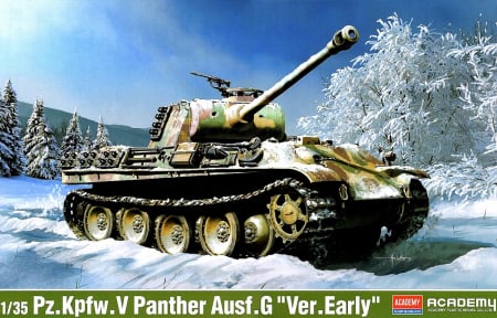 Noutati - Academy 13529 - 1:35 Pz.Kpfw.V Panther Ausf.G "Ver.Early"