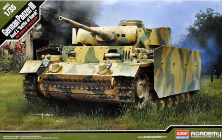 Kituri machete - Academy 13545 - 1:35 German Panzer III Ausf.L "Battle of Kursk"