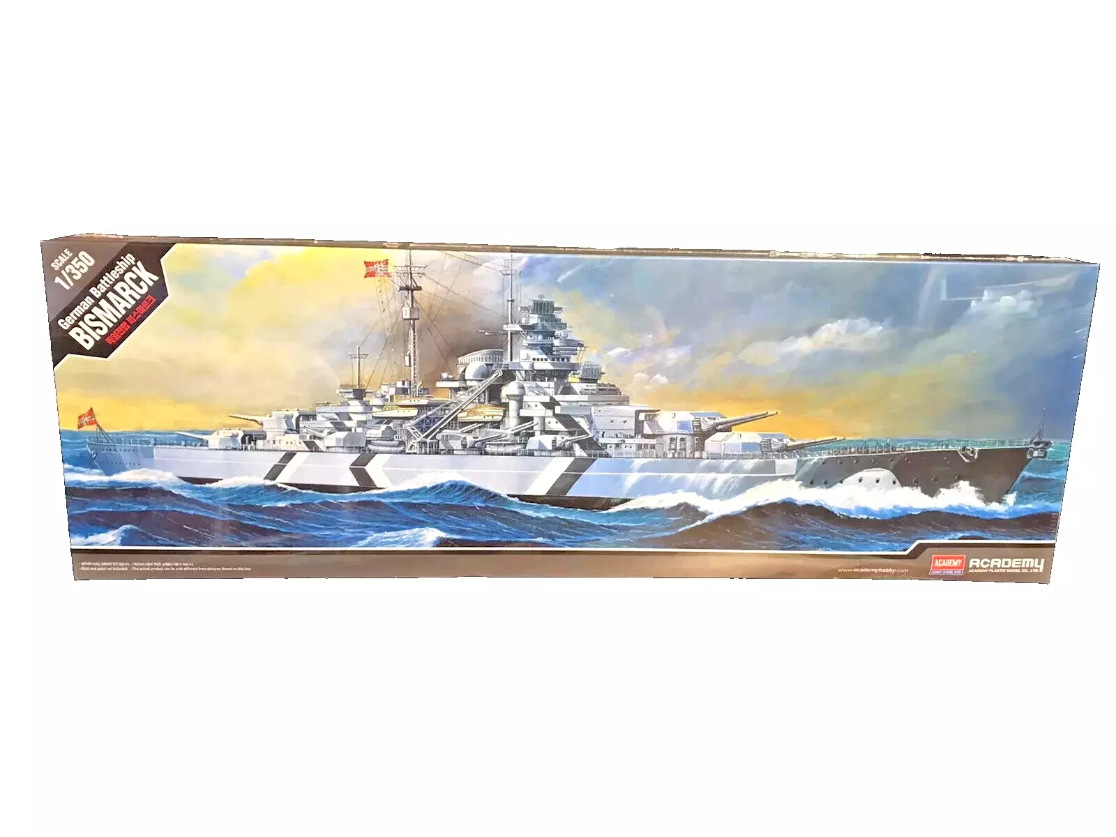 Noutati - Academy 14109 - 1:350 German Battleship Bismarck