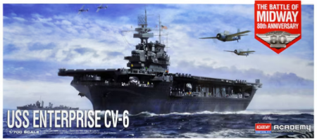 Navo - Academy 14409 - 1:700 USS Enterprise CV-6 "Batte of Midway"