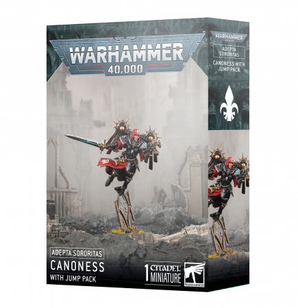 Wargames & Boardgames - Adepta Sororitas: Canoness W/Jump Pack