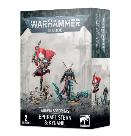 Armies of Imperium - Adepta Sororitas Daemonifuge Ephrael Stern & Kyganil