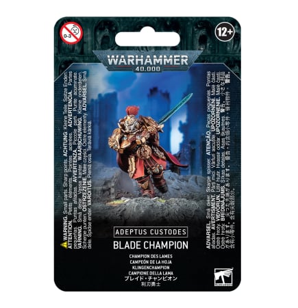 Wargames & Boardgames - Adeptus Custodes: Blade Champion