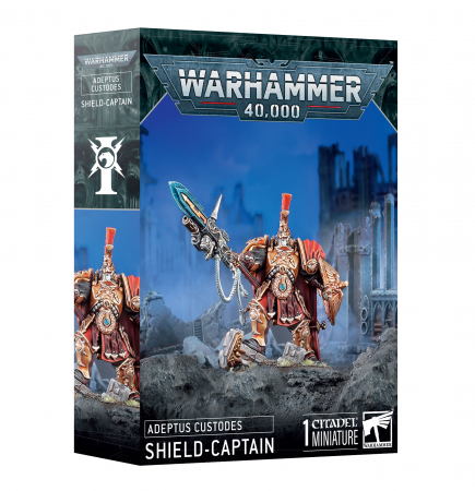 Wargames & Boardgames - Adeptus Custodes: Shield Captain