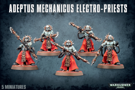 Wargames & Boardgames - Adeptus Mechanicus: Electro-Priests