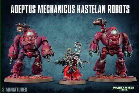 Wargames & Boardgames - Adeptus Mechanicus: Kastelan Robots