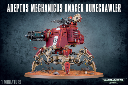 Wargames & Boardgames - Adeptus Mechanicus: Onager Dunecrawler