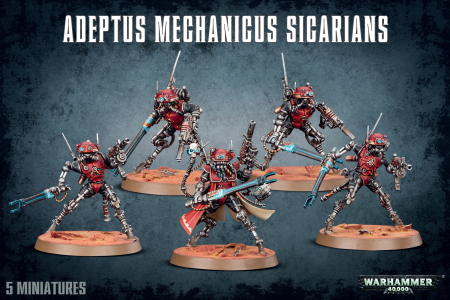 Wargames & Boardgames - Adeptus Mechanicus: Sicarians