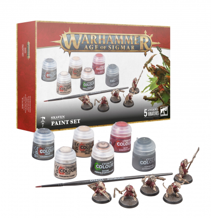 Vopsire, Weathering & Diorama - Age of Sigmar Skaven + Paint Set
