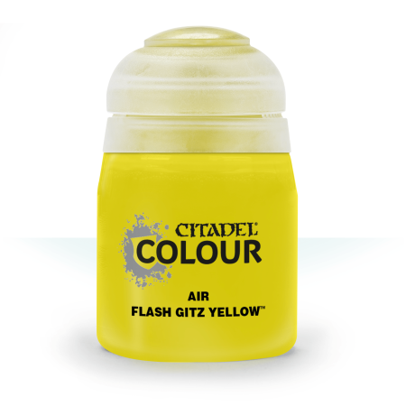 Airbrush Paint - Air : Flash Gitz Yellow