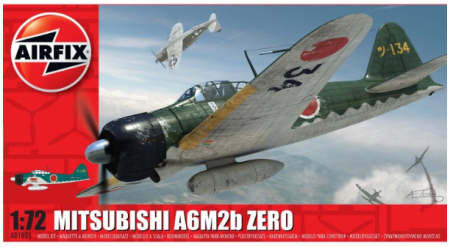 Kituri machete - Airfix 01005 - 1:72 Mitsubishi A6M2b Zero