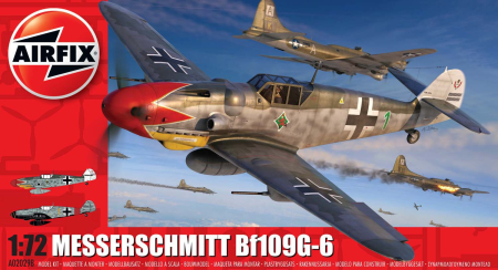 Kituri machete - Airfix 02029B - 1:72 Messerschmitt Bf109G-6