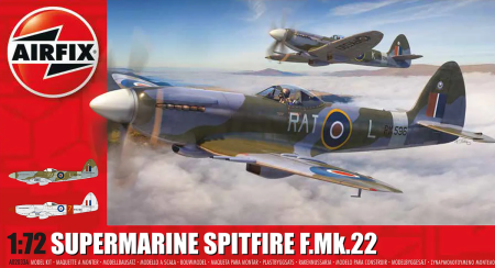 Avioane - Airfix 02033A - 1:72 Supermarine Spitfire F.Mk.22