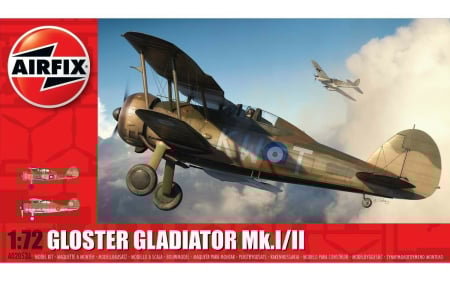 Kituri machete - Airfix 02052A - 1:72 Gloster Gladiator Mk.I/Mk.II