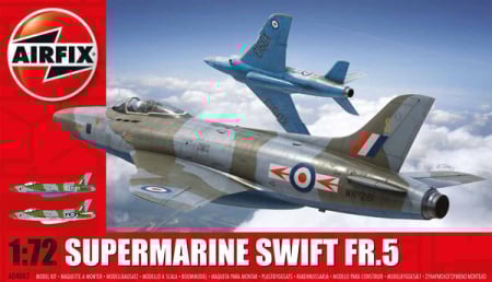 Kituri machete - Airfix 04003 - 1:72 Supermarine Swift F.R. Mk5