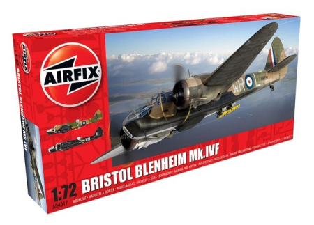 Kituri machete - Airfix 04017 - 1:72 Bristol Blenheim MkIV Fighter