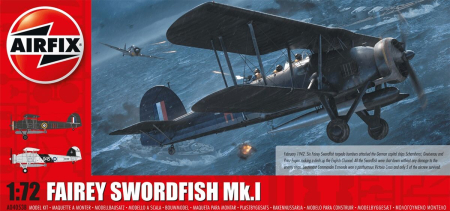 Aero militare - Airfix 04053B - 1:72 Fairey Swordfish Mk 1 Channel Dash 80th