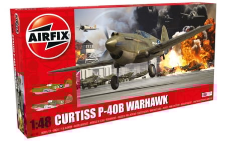 Kituri machete - Airfix 05130A - 1:48 Curtiss P-40B Warhawk