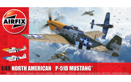 Avioane - Airfix 05138 - 1:48 North American P51-D Mustang(Filletless Tails)