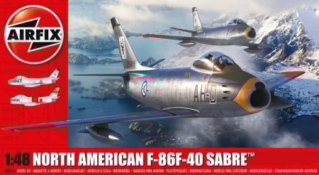 Kituri machete - Airfix 08110 - 1:48 North American F-86F-40 Sabre